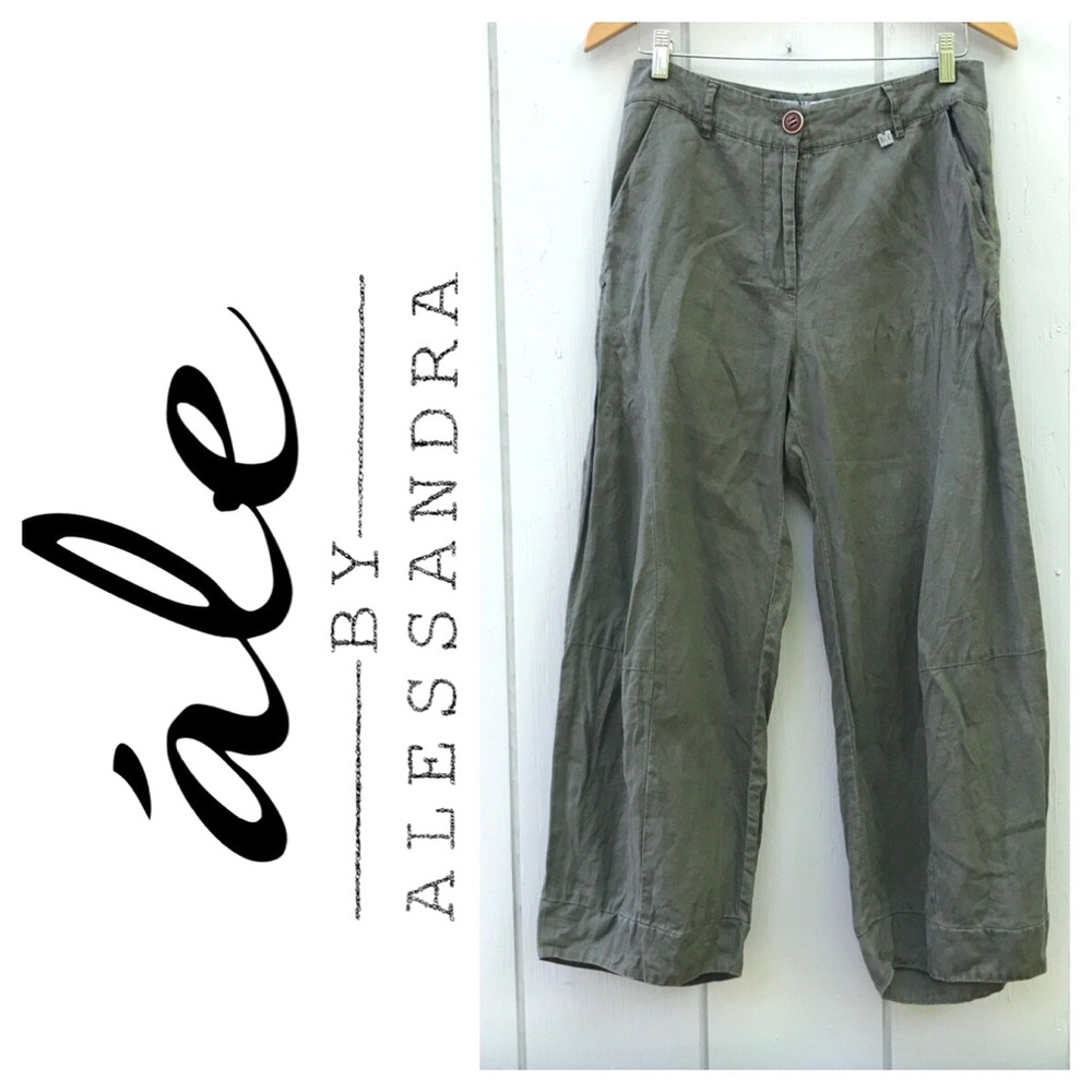 100% Linen Pants “Ale by Alessandra” Ambrosio